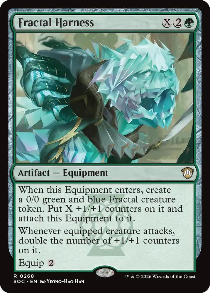 Fractal Harness [Commander: Secrets of Strixhaven] 268