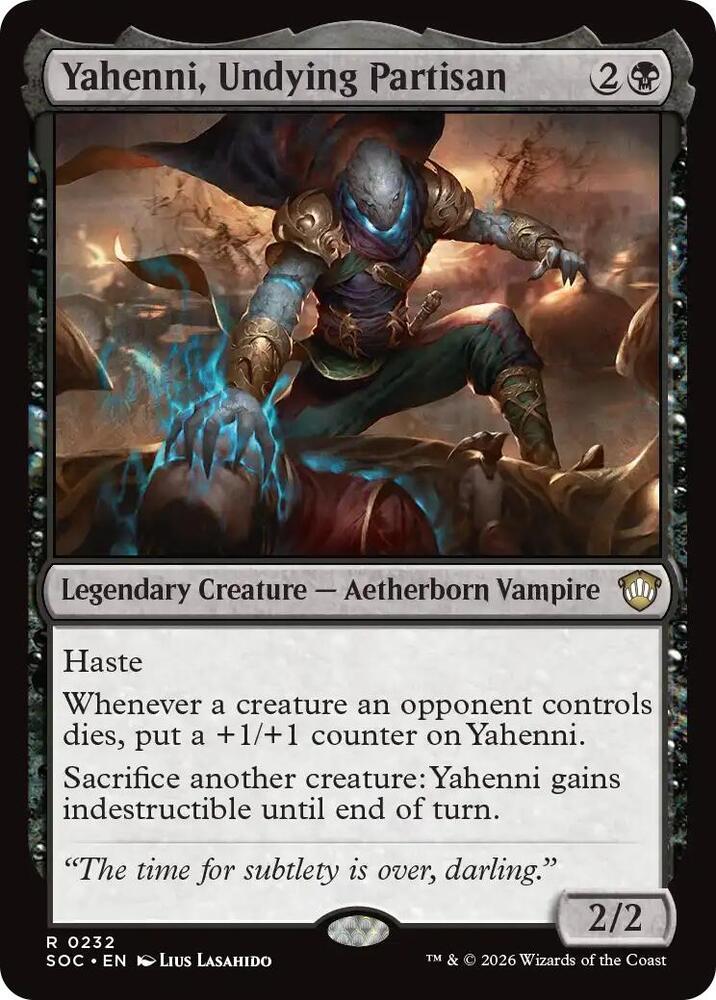 Yahenni, Undying Partisan [Commander: Secrets of Strixhaven] 232