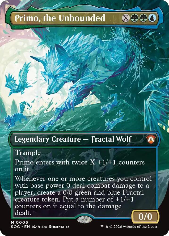 Primo, the Unbounded (Borderless) [Commander: Secrets of Strixhaven] 6