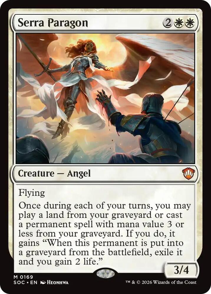 Serra Paragon [Commander: Secrets of Strixhaven] 169