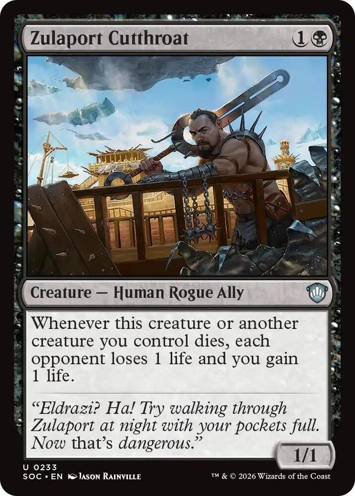 Zulaport Cutthroat [Commander: Secrets of Strixhaven] 233