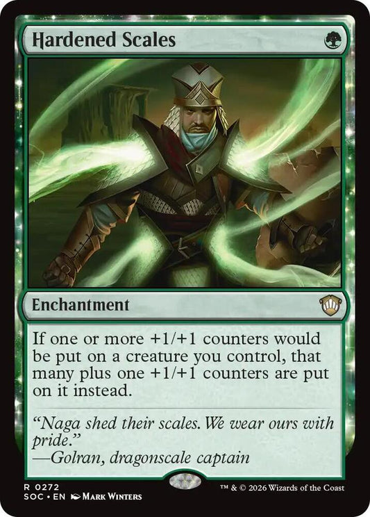 Hardened Scales [Commander: Secrets of Strixhaven] 272
