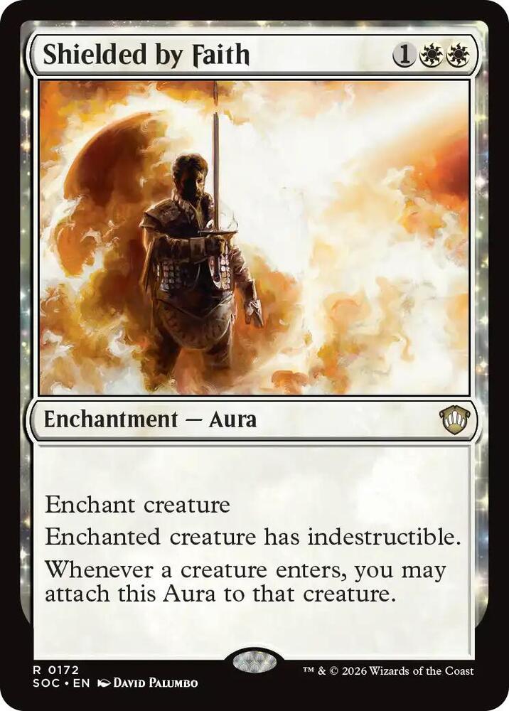 Shielded by Faith [Commander: Secrets of Strixhaven] 172