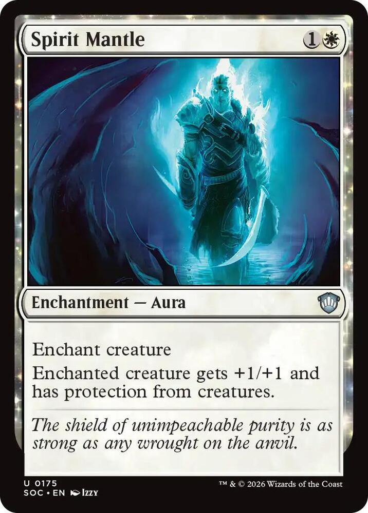 Spirit Mantle [Commander: Secrets of Strixhaven] 175