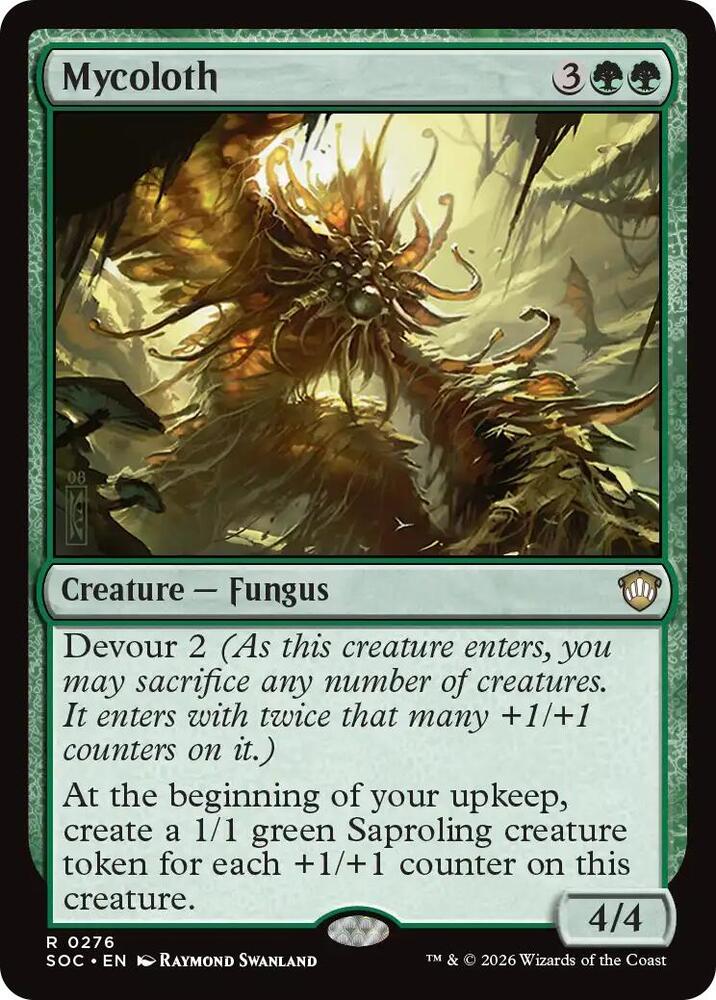 Mycoloth [Commander: Secrets of Strixhaven] 276