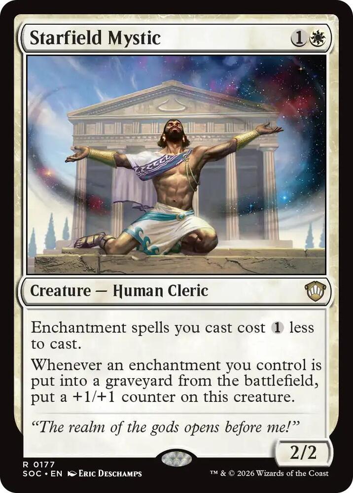 Starfield Mystic [Commander: Secrets of Strixhaven] 177