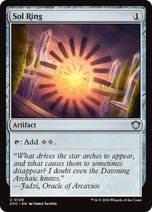 Sol Ring [Commander: Secrets of Strixhaven] 128
