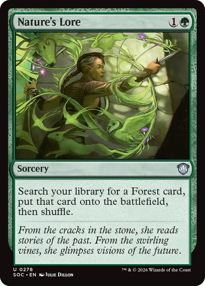 Nature's Lore [Commander: Secrets of Strixhaven] 278
