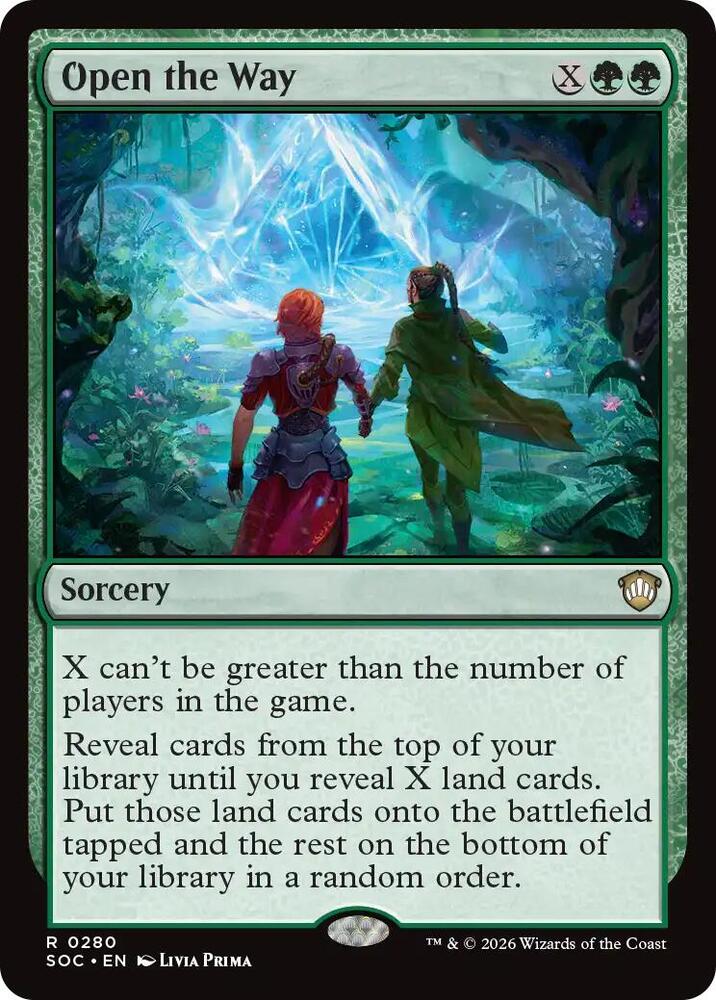 Open the Way [Commander: Secrets of Strixhaven] 280
