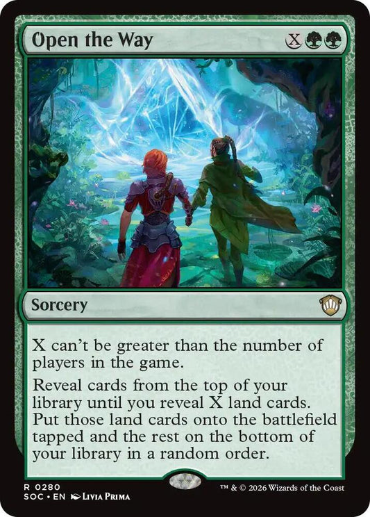 Open the Way [Commander: Secrets of Strixhaven] 280