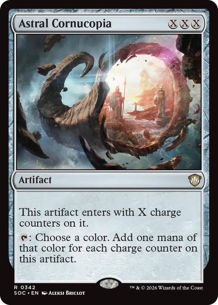 Astral Cornucopia [Commander: Secrets of Strixhaven] 342