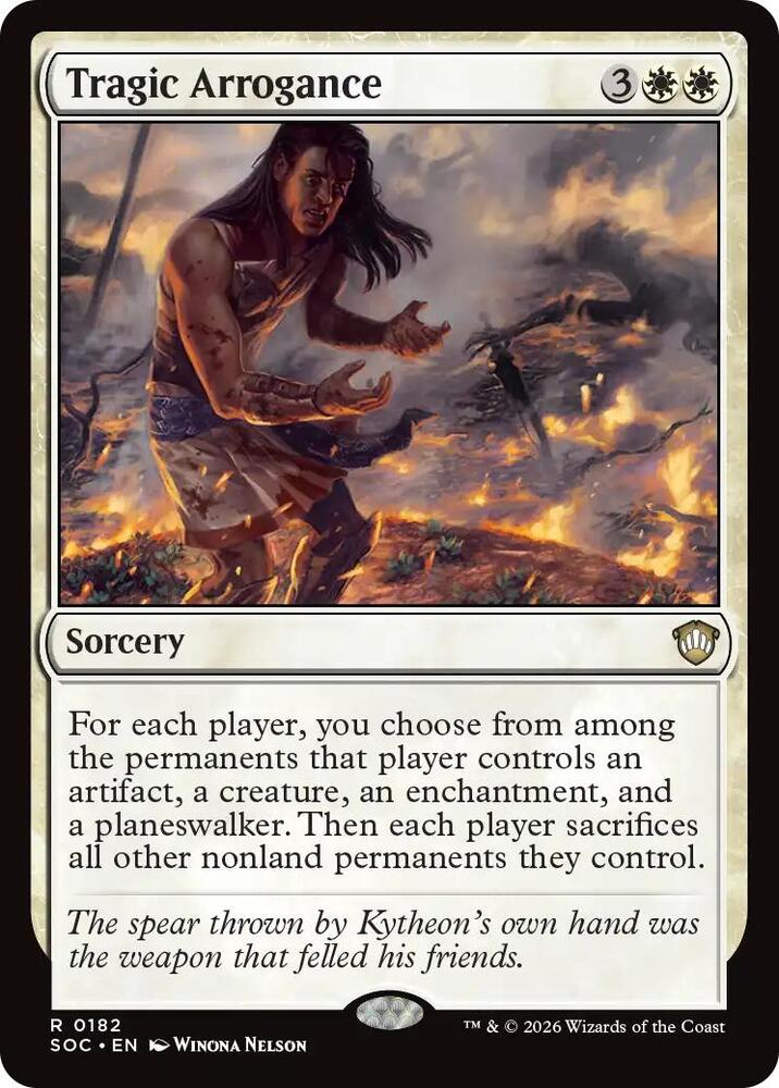 Tragic Arrogance [Commander: Secrets of Strixhaven] 182