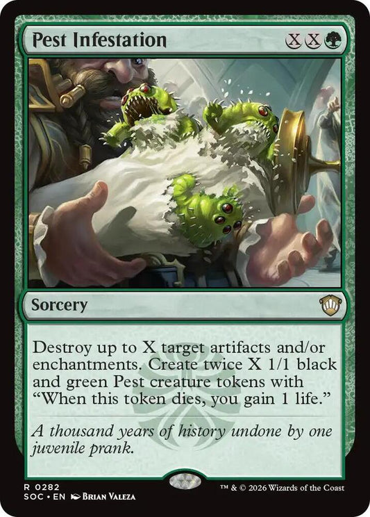 Pest Infestation [Commander: Secrets of Strixhaven] 282