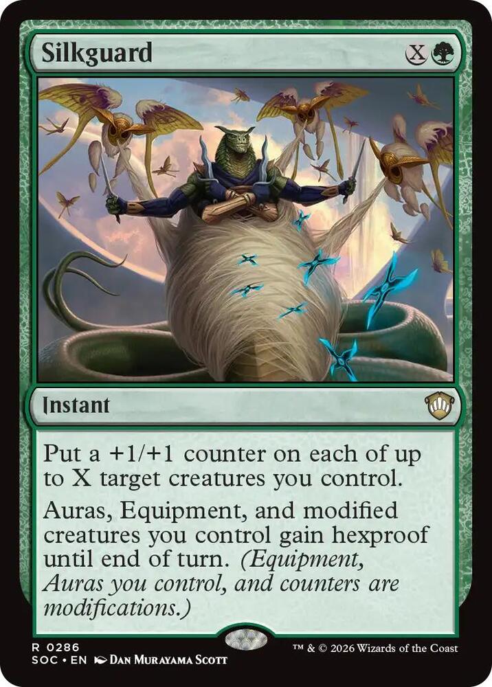 Silkguard [Commander: Secrets of Strixhaven] 286