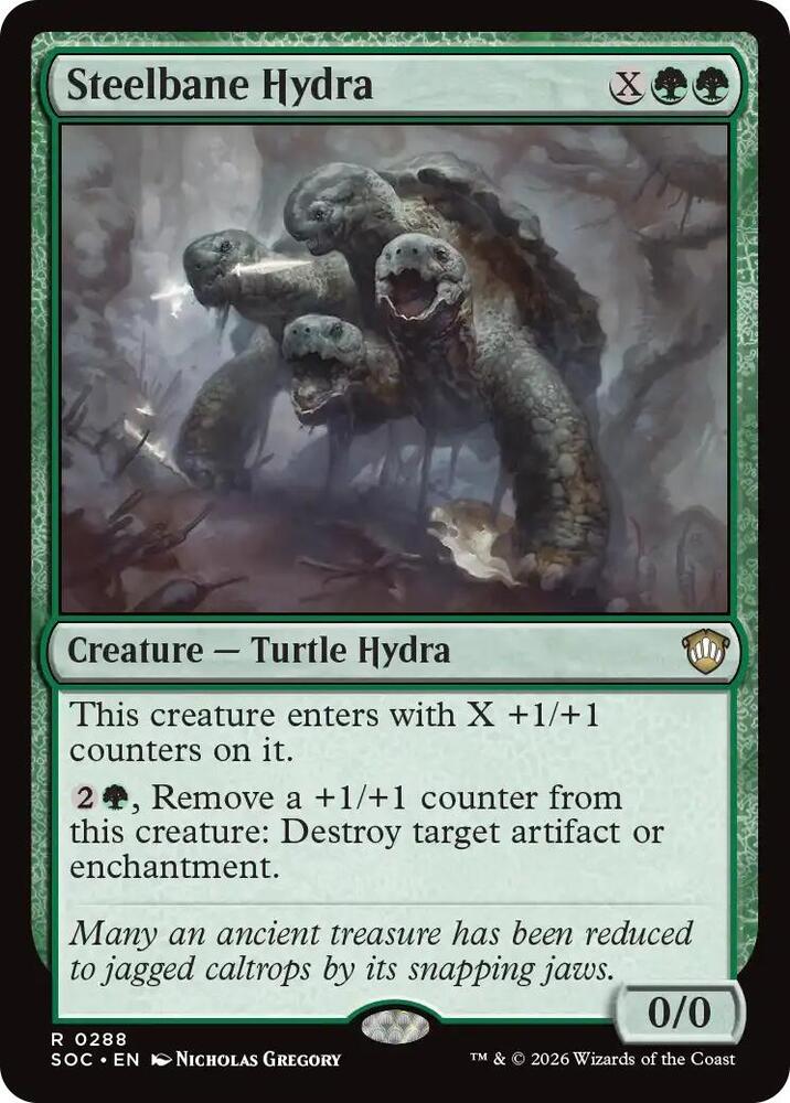 Steelbane Hydra [Commander: Secrets of Strixhaven] 288