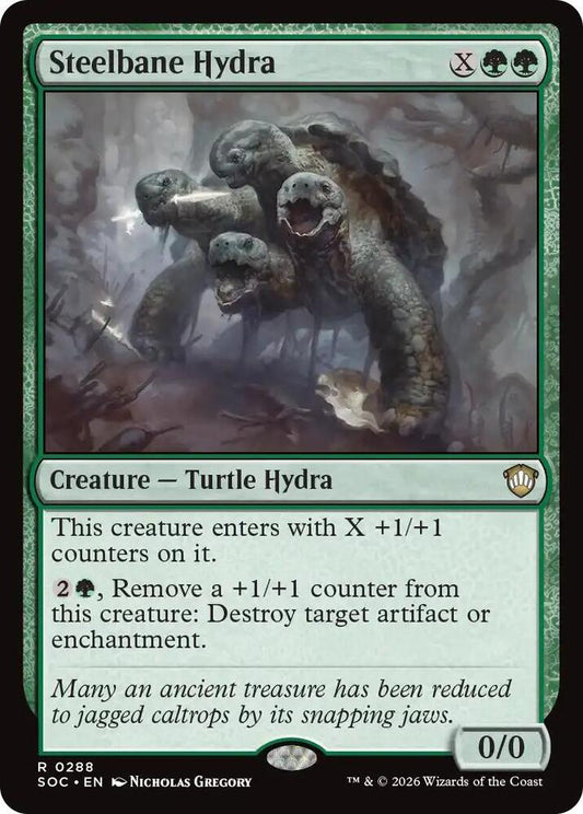 Steelbane Hydra [Commander: Secrets of Strixhaven] 288