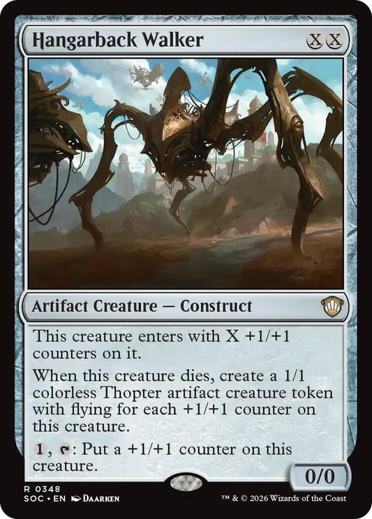 Hangarback Walker [Commander: Secrets of Strixhaven] 348