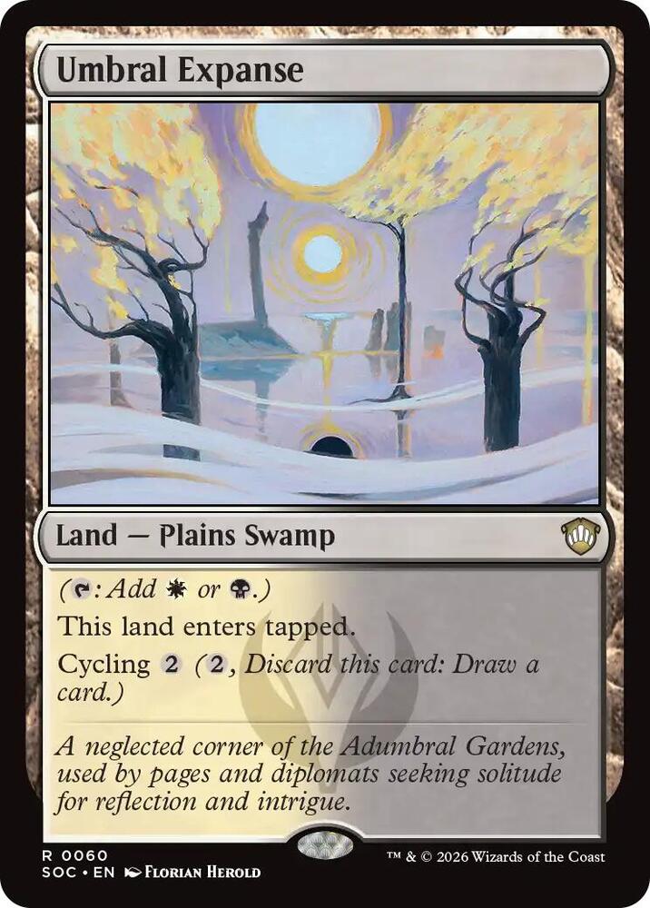 Umbral Expanse [Commander: Secrets of Strixhaven] 60