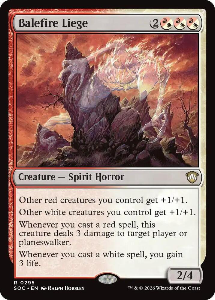 Balefire Liege [Commander: Secrets of Strixhaven] 295