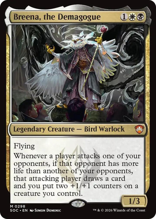 Breena, the Demagogue [Commander: Secrets of Strixhaven] 298