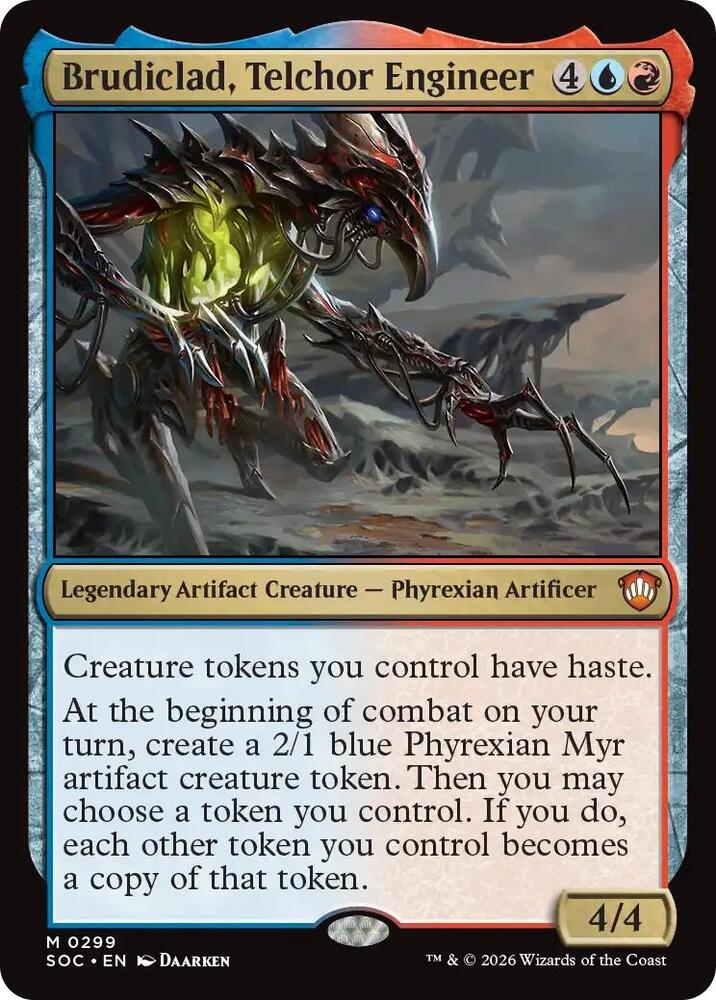 Brudiclad, Telchor Engineer [Commander: Secrets of Strixhaven] 299