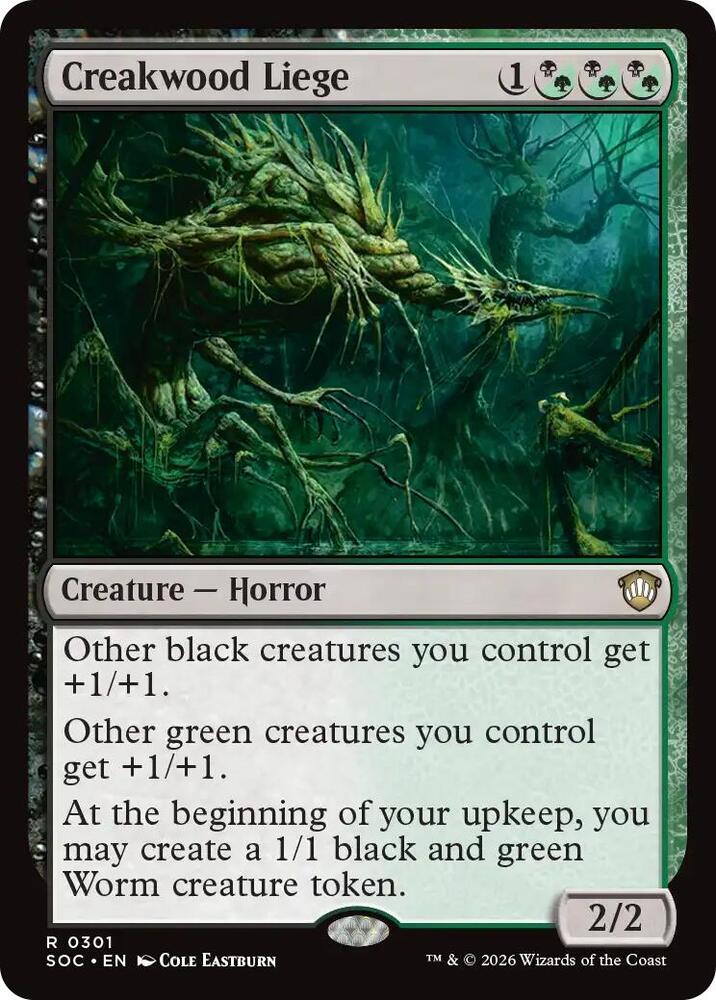 Creakwood Liege [Commander: Secrets of Strixhaven] 301
