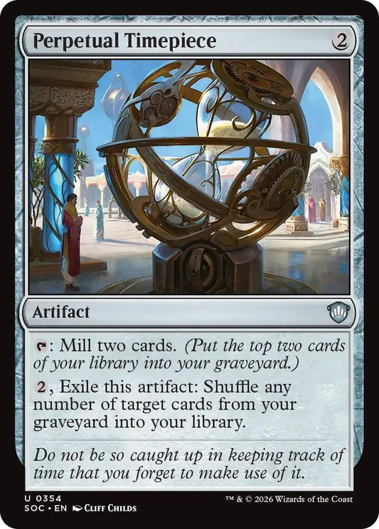 Perpetual Timepiece [Commander: Secrets of Strixhaven] 354