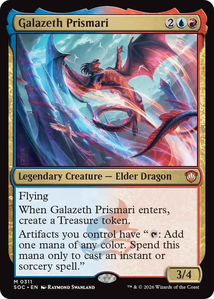 Galazeth Prismari [Commander: Secrets of Strixhaven] 311