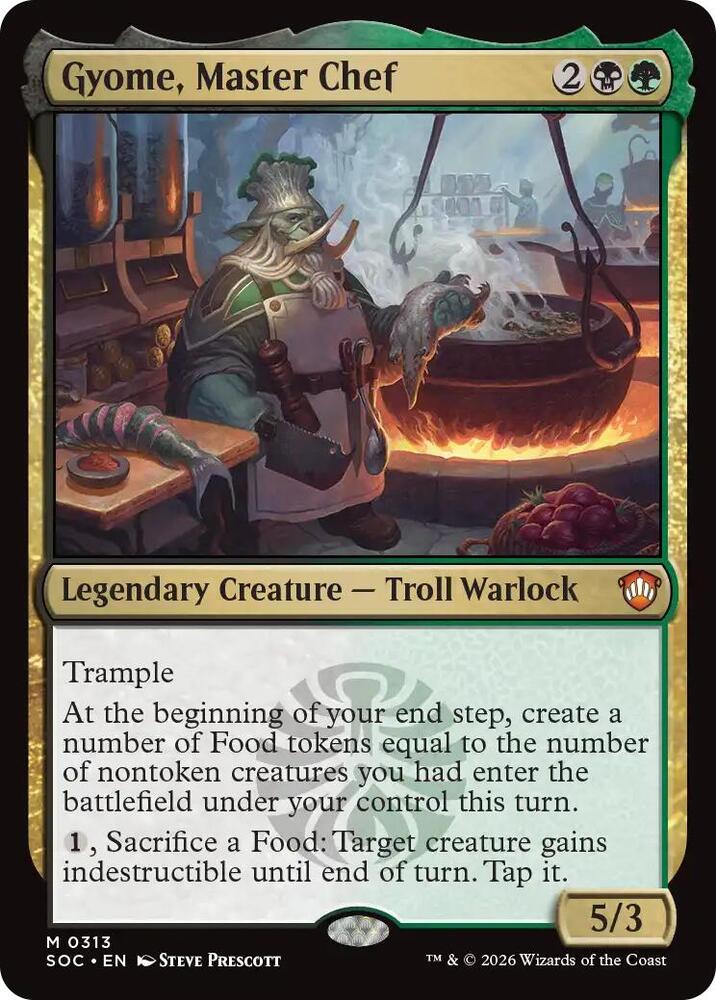 Gyome, Master Chef [Commander: Secrets of Strixhaven] 313