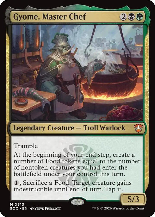 Gyome, Master Chef [Commander: Secrets of Strixhaven] 313
