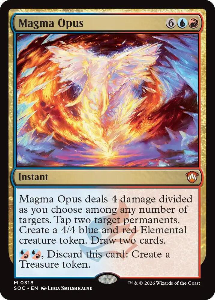 Magma Opus [Commander: Secrets of Strixhaven] 318