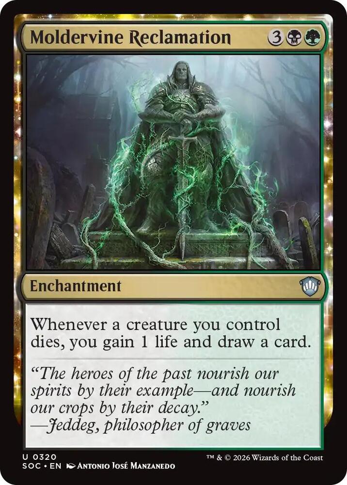 Moldervine Reclamation [Commander: Secrets of Strixhaven] 320