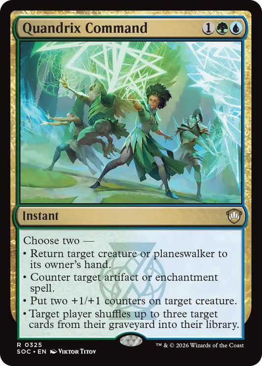 Quandrix Command [Commander: Secrets of Strixhaven] 325
