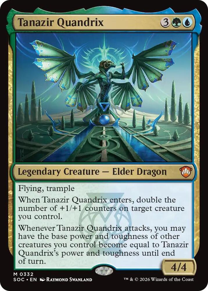 Tanazir Quandrix [Commander: Secrets of Strixhaven] 332