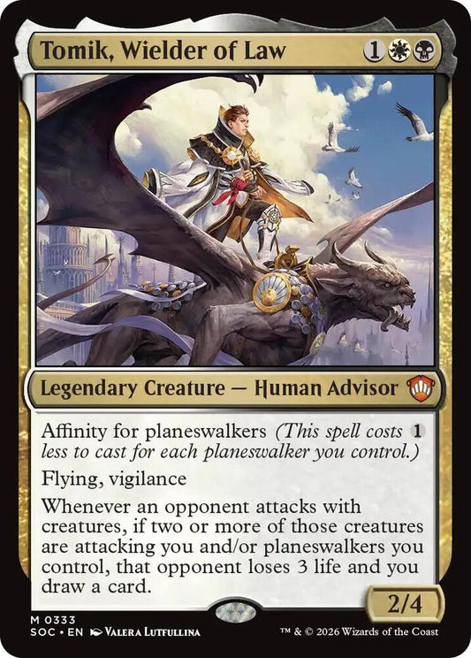 Tomik, Wielder of Law [Commander: Secrets of Strixhaven] 333