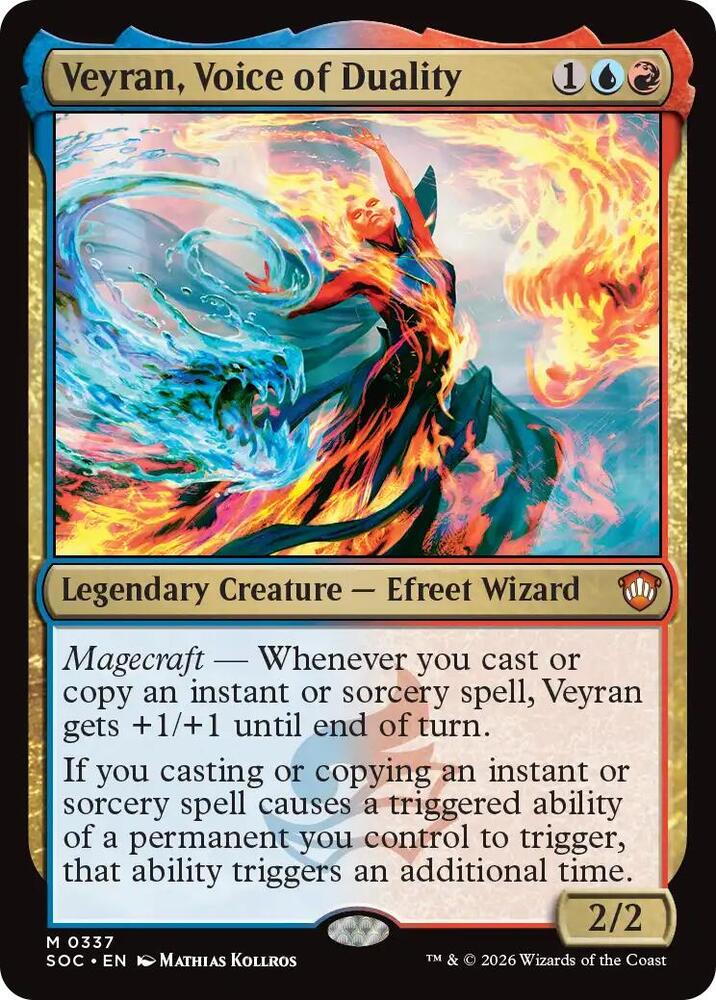 Veyran, Voice of Duality [Commander: Secrets of Strixhaven] 337