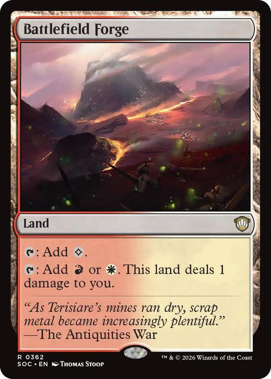 Battlefield Forge [Commander: Secrets of Strixhaven] 362