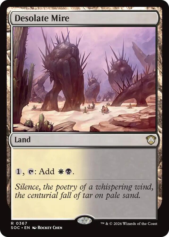 Desolate Mire [Commander: Secrets of Strixhaven] 367