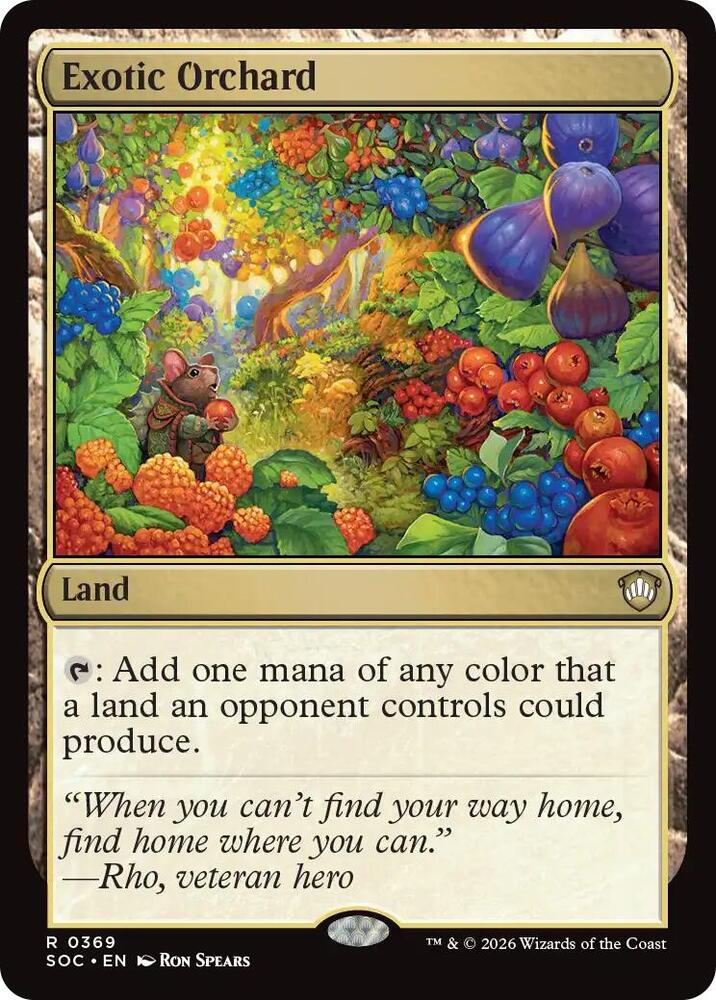 Exotic Orchard [Commander: Secrets of Strixhaven] 369