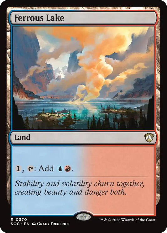 Ferrous Lake [Commander: Secrets of Strixhaven] 370