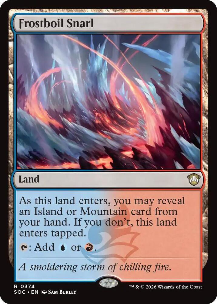 Frostboil Snarl [Commander: Secrets of Strixhaven] 374
