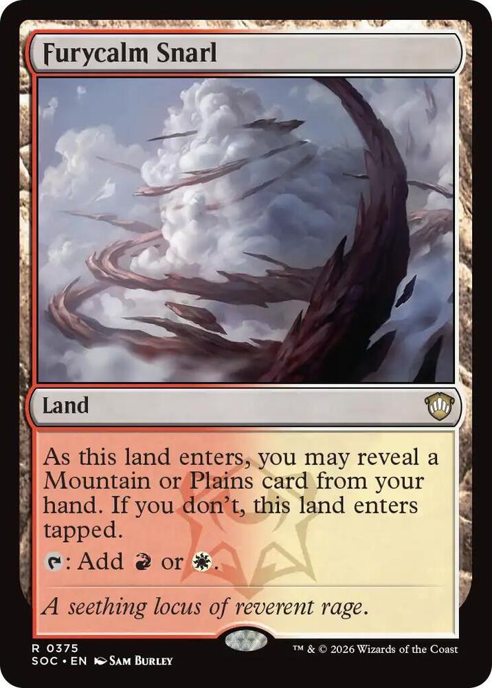 Furycalm Snarl [Commander: Secrets of Strixhaven] 375
