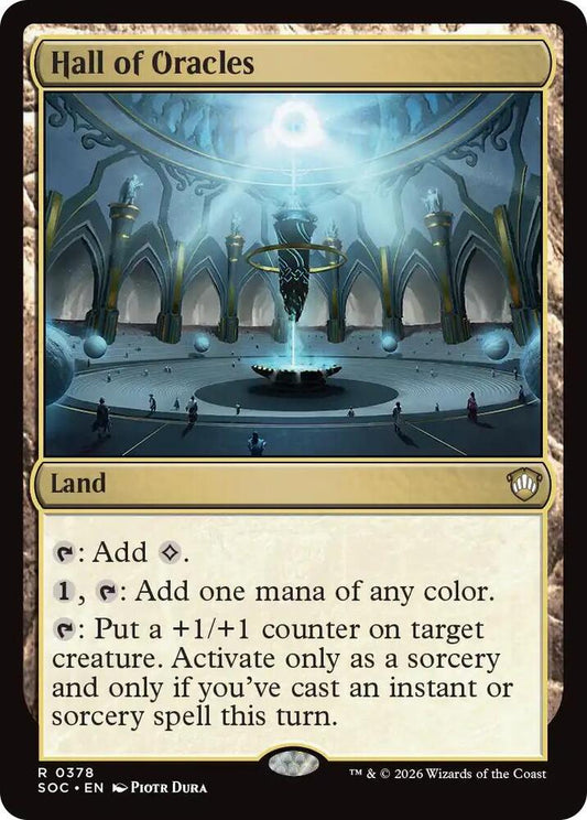 Hall of Oracles [Commander: Secrets of Strixhaven] 378