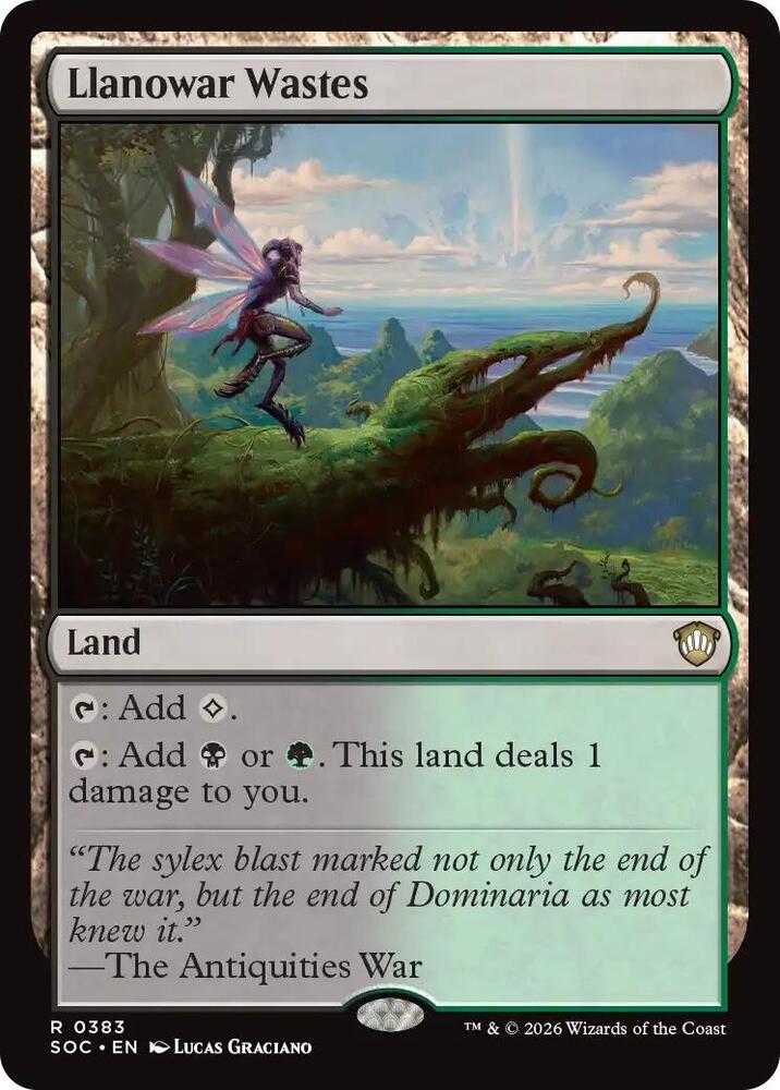 Llanowar Wastes [Commander: Secrets of Strixhaven] 383