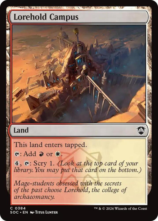 Lorehold Campus [Commander: Secrets of Strixhaven] 384