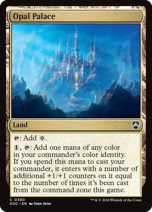 Opal Palace [Commander: Secrets of Strixhaven] 390