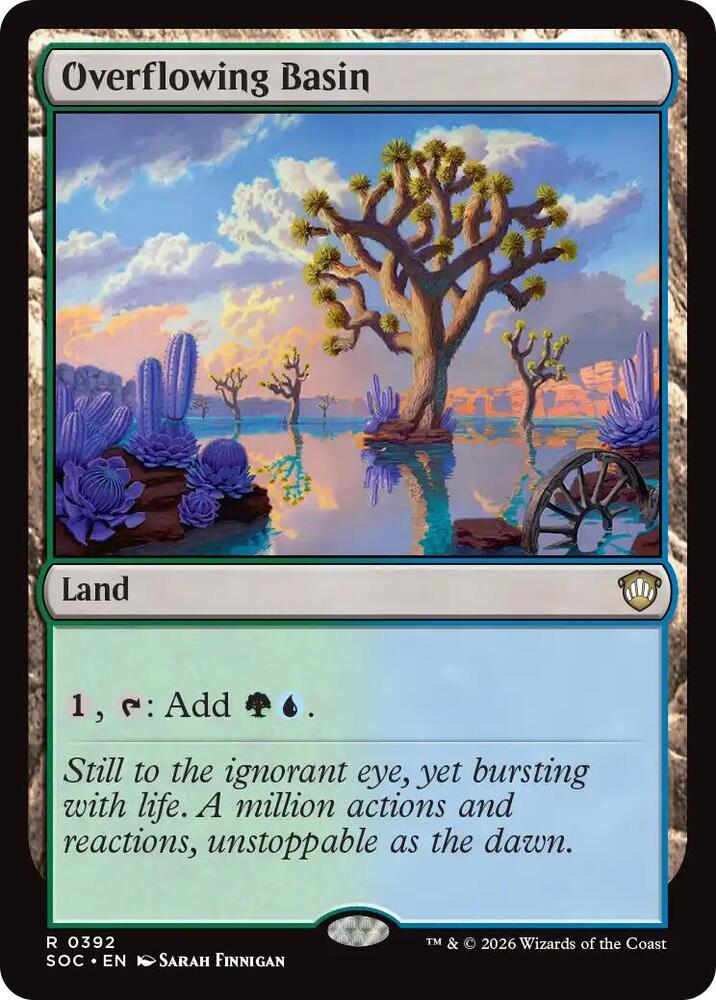 Overflowing Basin [Commander: Secrets of Strixhaven] 392