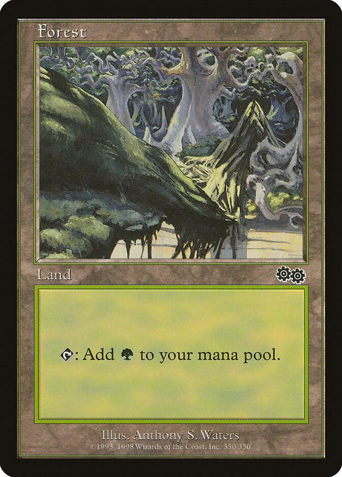 Forest (350) [Urza's Saga] 350