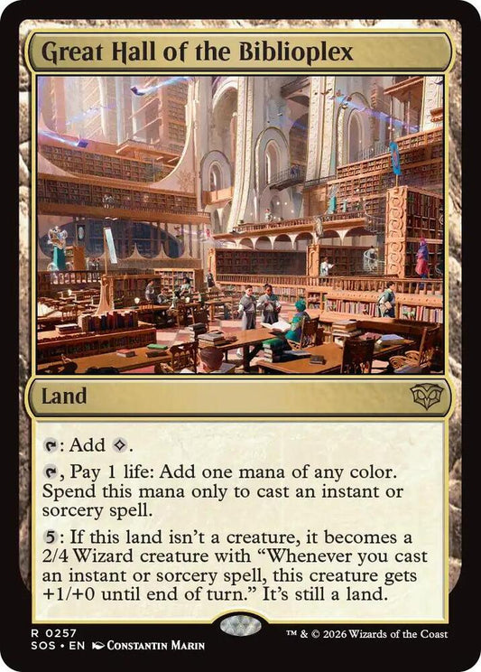 Great Hall of the Biblioplex [Secrets of Strixhaven] 257