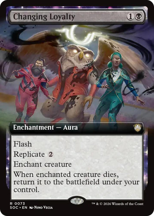 Changing Loyalty (Extended Art) [Commander: Secrets of Strixhaven] 73